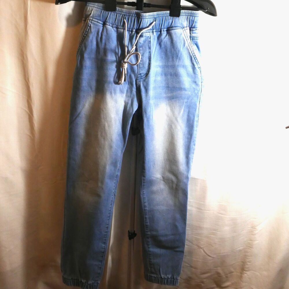 Jogger Women’s 2 Regular Mid-Rise Soft Knit Stretch Denim Jeans Small